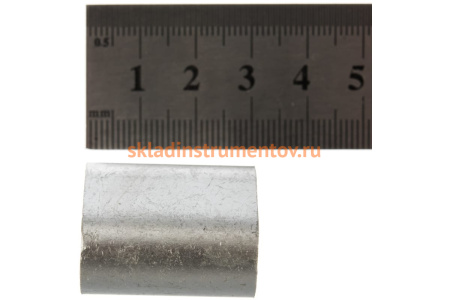 Зажим троса DIN 3093 алюминиевый (8 мм; ТФ6) Зубр 4-304476-08 Зажим троса DIN 3093 алюминиевый (8 мм; ТФ6) Зубр 4-304476-08