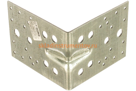 Крепежный усиленный уголок СИБРТЕХ 2,5мм KUU 130x130x100 мм 464137