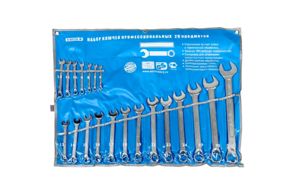 Набор ключей комбинированных 20 предметов AIST 0010620A 00-00021861