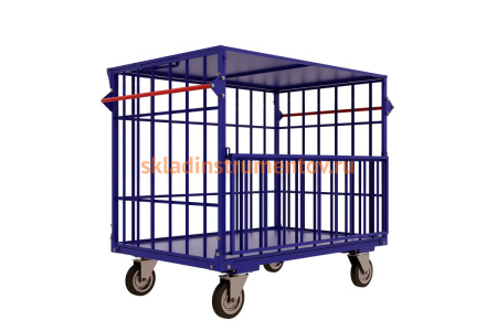 Контейнер RUSKLAD КТМ 5 (700x1200x920) d160мм трубчатый без крышки Контейнер RUSKLAD КТМ 5 (700x1200x920) d160мм трубчатый без крышки