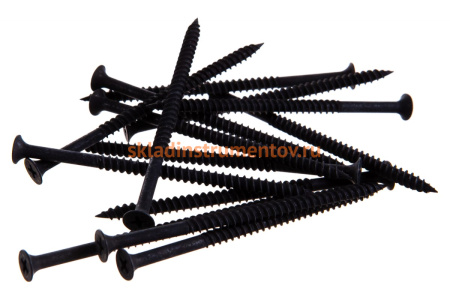 Саморезы СГМ гипсокартон-металл ЗУБР, 90 x 4.8 мм, 100 шт, фосфатированные 300011-48-090