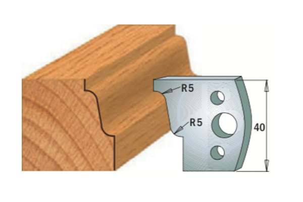 Комплект из 2-х ножей SP (40x4 мм) CMT 690.031