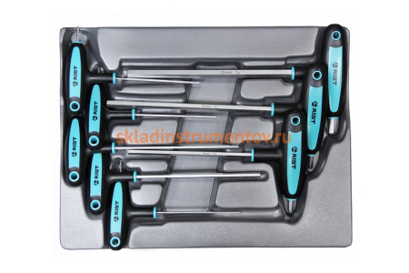 Набор отверток шестигранных c Т-образной пластиковой рукояткой 8 предметов AIST 0-800308 00-00017572