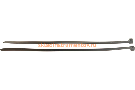 Пластиковые хомуты СИБРТЕХ, 300 х 8 мм, черные, 100 шт 45573