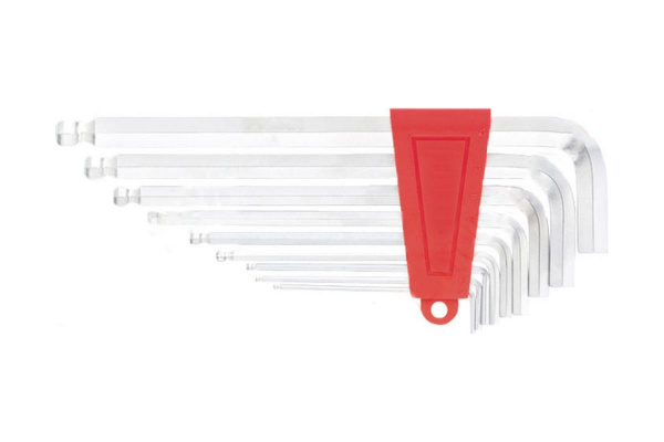 Набор ключей имбусовых STELS CrV 9 шт экстра-длинные c шаром 16411