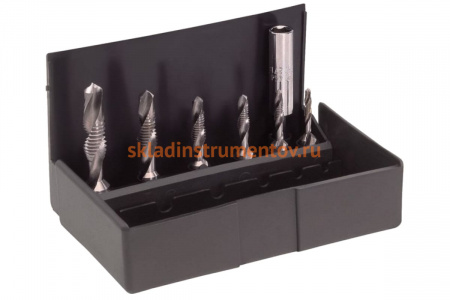 Набор комбинированных метчиков (М3-М4-М5-М6-М8-М10) CIMCO 20 7360