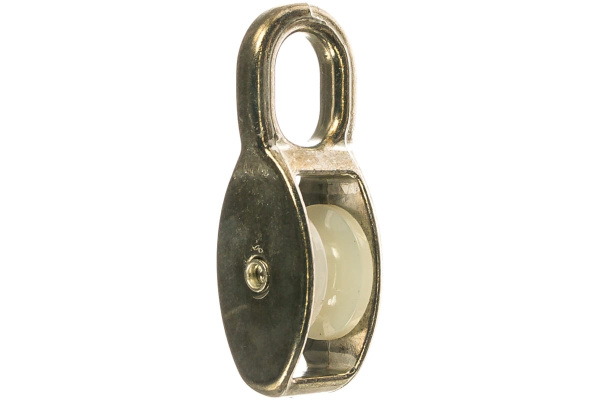 Одинарный блок ЗУБР, 6x20мм, 1 шт, нейлоновый шкив, 304586-20