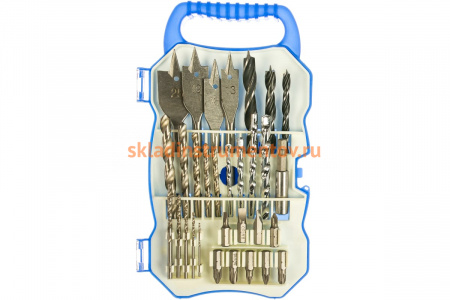 Набор бит и сверл DIY (31 предмет) ПРАКТИКА 031-709