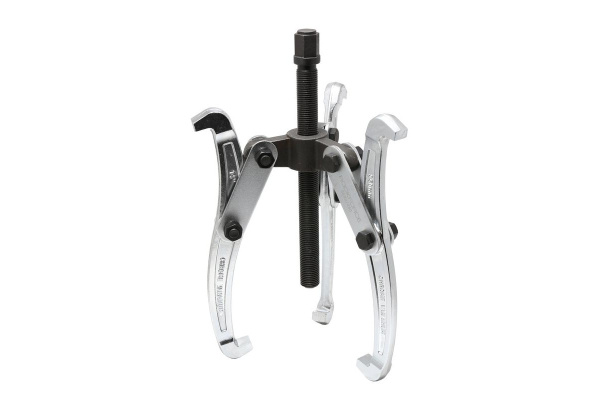 Трехзахватный съемник ROCKFORCE 16" диаметр захвата-400мм, длина лап-400мм, лапы S-образные RF-65902400