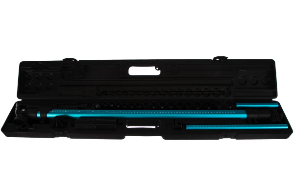 Механическая телескопическая измерительная система в переносном кейсе 210-2250мм, 27 предметов WIEDERKRAFT WDK-MS300