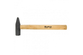 Слесарный молоток 800 г, квадратный боек, деревянная рукоятка СИБРТЕХ 10220