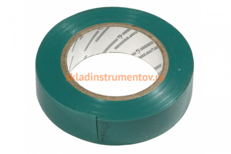 Изолента "MASTER" зеленая ПВХ (5 кВ; 15 мм х 10 м) Stayer 12291-G-15-10