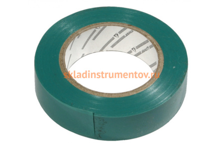 Изолента "MASTER" зеленая ПВХ (5 кВ; 15 мм х 10 м) Stayer 12291-G-15-10