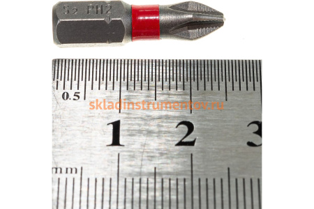 Биты "МАСТЕР" 2 шт. (25 мм; PZ2) Зубр 26003-2-25-2