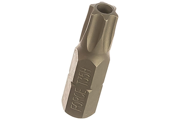 Бита Т35H с отверстием, 25 мм FORCE 1272535