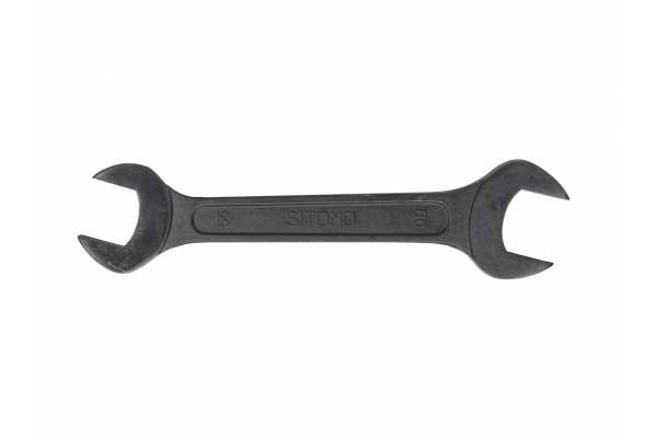Гаечный рожковый двусторонний ключ SITOMO 55х60 окс. 62779