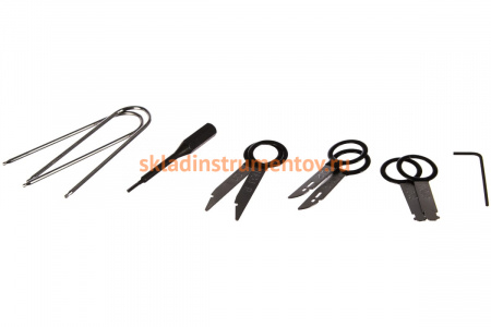 Набор для демонтажа авторадиоаппаратуры 10шт FORCE 910C1