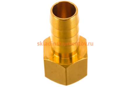 Штуцер пневматический (3/8"F - елочка 12 мм) ЭВРИКА ER-FFH06/08