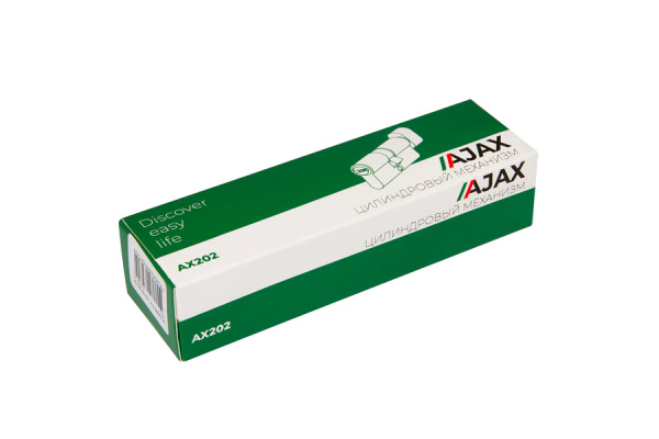 Цилиндровый механизм с вертушкой AJAX AX202/80 mm 30+10+40 CP хром 5 кл. 39875