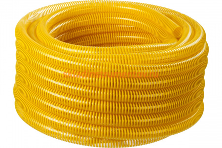 Шланг напорно-всасывающий со спиралью ПВХ (15 м; 38 мм; 10 атм) ЗУБР 40327-38-15