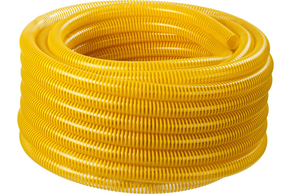 Шланг напорно-всасывающий со спиралью ПВХ (15 м; 32 мм; 10 атм) ЗУБР 40327-32-15
