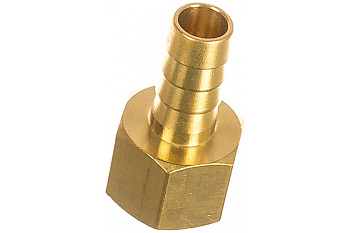 Штуцер пневматический (3/8"F - елочка 10 мм) ЭВРИКА ER-FFH06/06