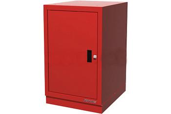 Верстачная тумба с дверцей, красная FERRUM 01.410-3000
