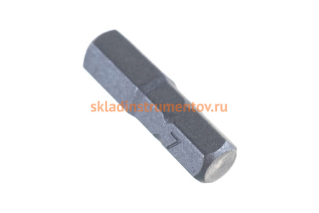 Вставка-бита 1/4"DR шестигранная, H7, 25 мм Ombra 514270