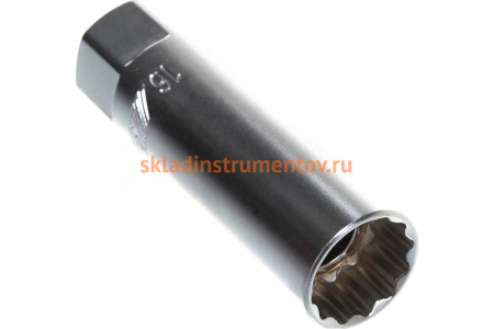 Головка свечная 3/8” 16мм магнитная 12-ти гранная JTC 1815