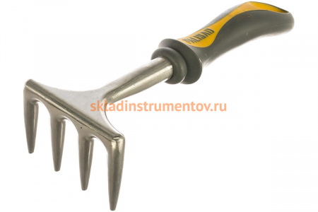 Грабли 4-зубые, двухкомпонентная рукоятка PALISAD LUXE 62012