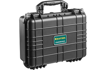 Ударопрочный пластиковый ящик, степень защиты IP55, 16", KRAFTOOL "PANZER" 38251-16