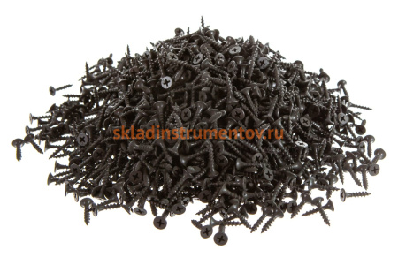 Саморезы универсальные оксидированные по дереву 1700 шт. (3,5х20 мм; PH2; ТФ2) ЗУБР 4-300032-35-020