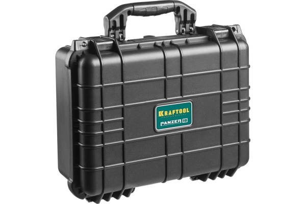 Ударопрочный пластиковый ящик, степень защиты IP55, 16", KRAFTOOL "PANZER" 38251-16