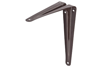 Уголок-кронштейн STAYER MASTER 125х100 мм, коричневый 37401-3
