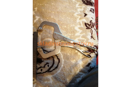 Зажимные клещи для точечных работ 280мм КОБАЛЬТ 244-285