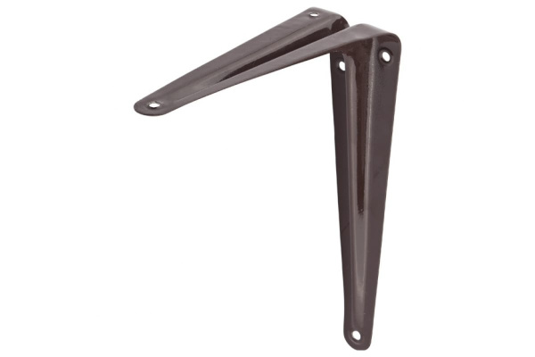 Уголок-кронштейн STAYER MASTER 125х100 мм, коричневый 37401-3