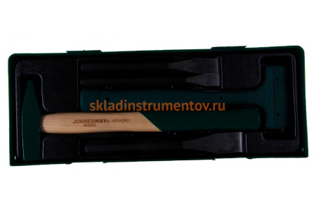 Набор молотков и зубил (ложемент) 5 предметов Jonnesway AG010026ST (AG010026SP)
