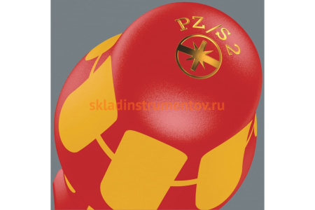 Крестовые отвертки WERA 165 iS VDE, PlusMinus PZ/S, с зауженным стержнем, 1x80/2x100 мм WE-006470