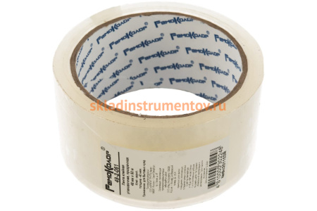 Клейкая лента РемоКолор прозрачная, 48 мм х 50 м, 38 мкм 49-2-061