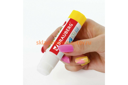 Клей-карандаш BRAUBERG Смайлики 25 г 227970