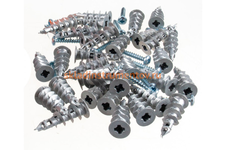 Дюбель Джет-Плаг по гипсокартону Mungo MJP-S 39 с шурупом 100 шт. 18010124