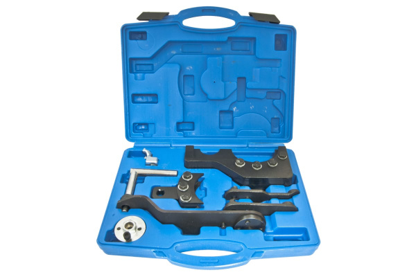 Набор фиксаторов для дизельных двигателей ЭВРИКА для VW Touareg, T5, Transporter, 7 предметов, в кейсе ER-86913