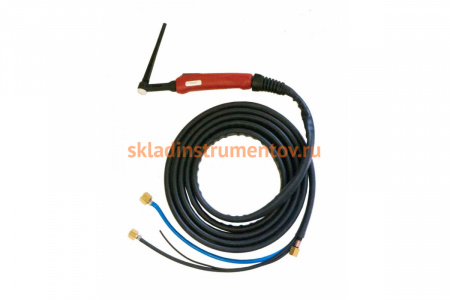 Горелка TIG SUPER TS 20 (4 м; 250 A; M12x1; газ 1/4G, вода 3/8G) Aurora 13401