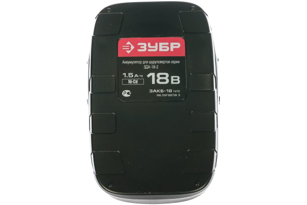 Батарея аккумуляторная для шуруповертов (18 В; 1.5 А*ч; Ni-Cd) Зубр ЗАКБ-18 N15
