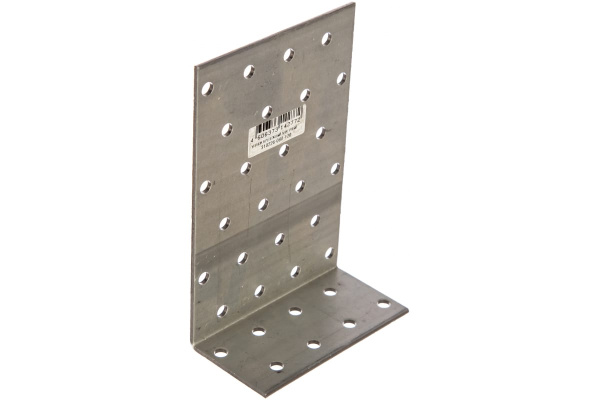 Крепежный анкерный уголок ЗУБР УКА-2.0 80х120х40 х 2мм 310226-080-120