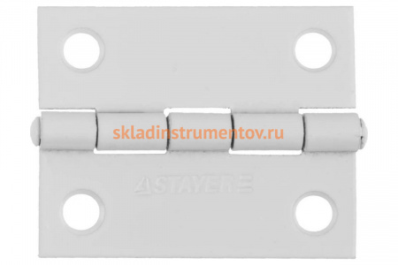 Универсальная дверная петля STAYER Master белый 50 мм 37611-50-2
