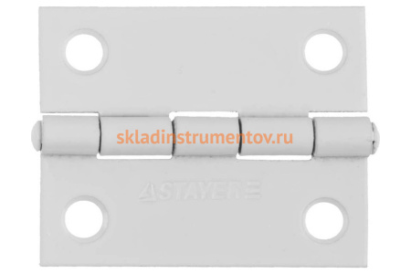 Универсальная дверная петля STAYER Master белый 50 мм 37611-50-2