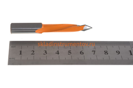 Сверло HW (8x35x70 мм; Z 2; S 10x26 мм; LH) для присадочного станка CMT 314.080.12