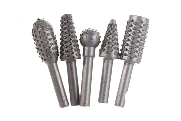 Набор шарошек по дереву 5 шт. MATRIX 70499