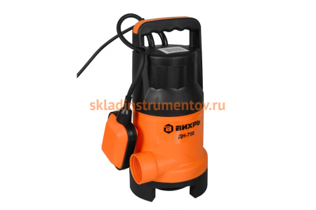 Дренажный насос Вихрь ДН-750